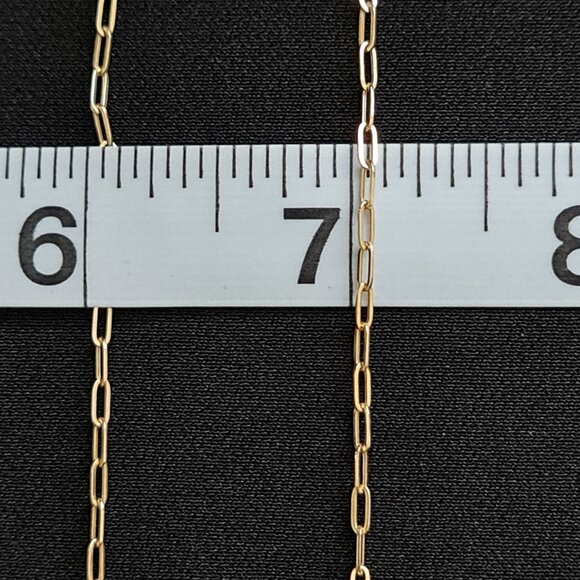 18k Gold neck chain - Adjustable made in Japan - Picture 9 of 10